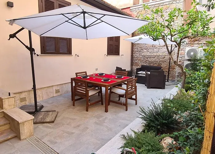Trastevere Incantevole Con Patio Esterno Privato *